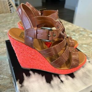 DV Dolce Vita Tonala Wedge Sandals 7.5